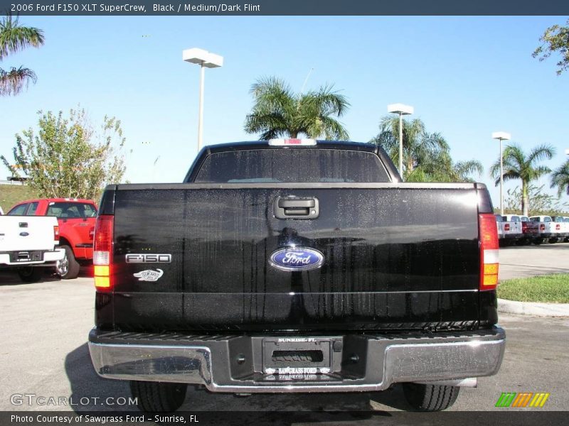 Black / Medium/Dark Flint 2006 Ford F150 XLT SuperCrew