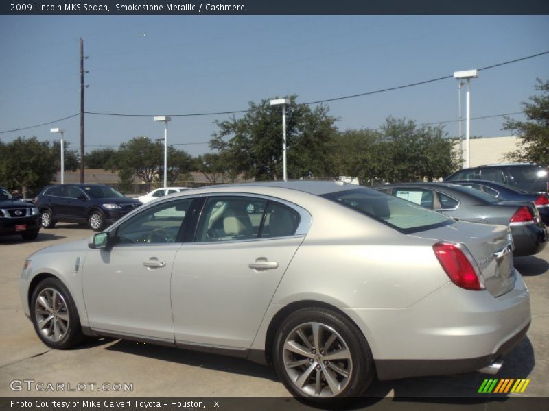 Smokestone Metallic / Cashmere 2009 Lincoln MKS Sedan