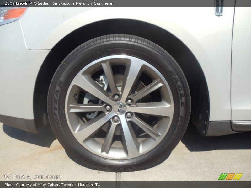 Smokestone Metallic / Cashmere 2009 Lincoln MKS Sedan