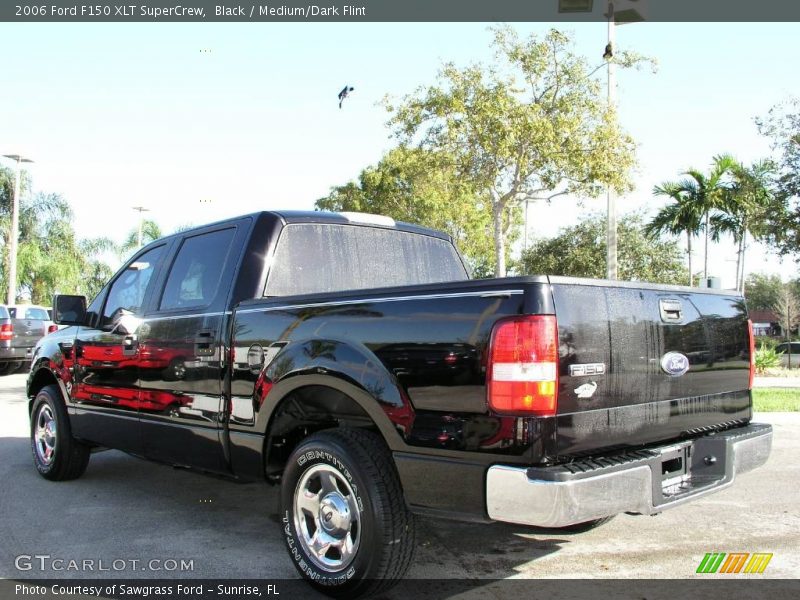 Black / Medium/Dark Flint 2006 Ford F150 XLT SuperCrew