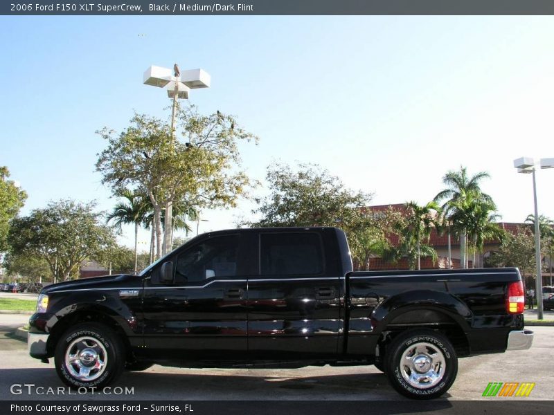 Black / Medium/Dark Flint 2006 Ford F150 XLT SuperCrew