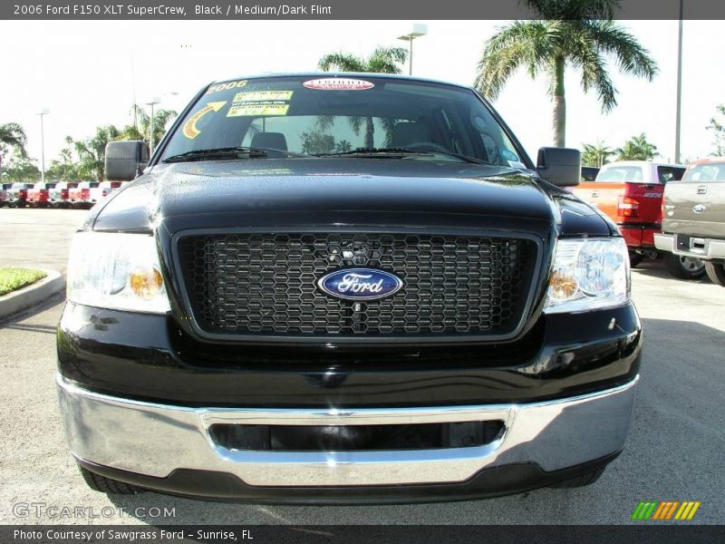 Black / Medium/Dark Flint 2006 Ford F150 XLT SuperCrew