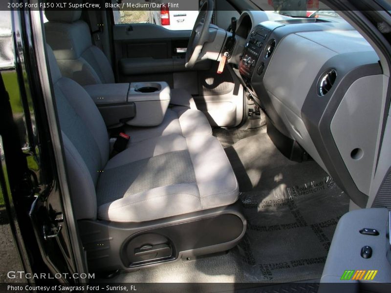 Black / Medium/Dark Flint 2006 Ford F150 XLT SuperCrew