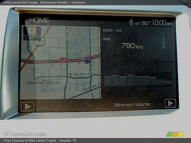 Smokestone Metallic / Cashmere 2009 Lincoln MKS Sedan