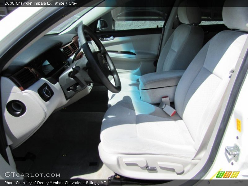  2008 Impala LS Gray Interior