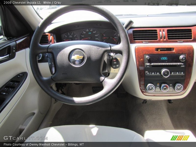 Dashboard of 2008 Impala LS