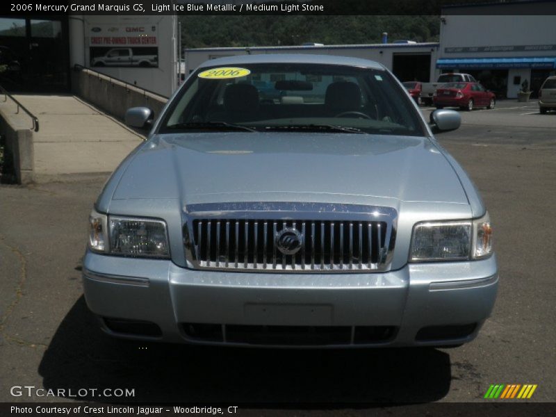 Light Ice Blue Metallic / Medium Light Stone 2006 Mercury Grand Marquis GS