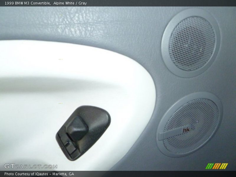 Alpine White / Gray 1999 BMW M3 Convertible