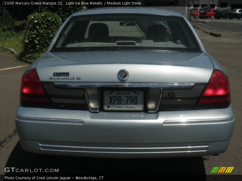 Light Ice Blue Metallic / Medium Light Stone 2006 Mercury Grand Marquis GS