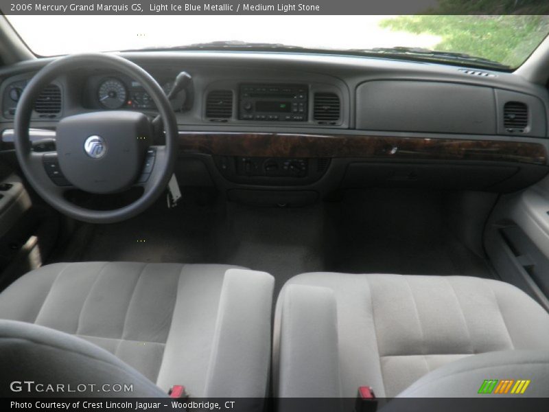 Light Ice Blue Metallic / Medium Light Stone 2006 Mercury Grand Marquis GS