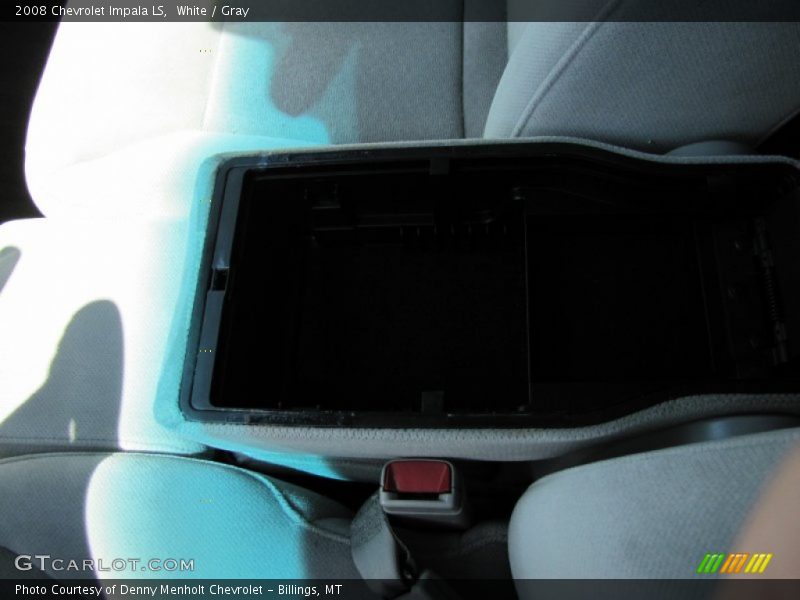 White / Gray 2008 Chevrolet Impala LS