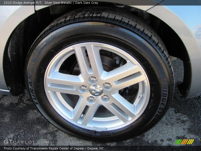 Silver Steel Metallic / Dark Slate Gray 2010 Dodge Avenger R/T