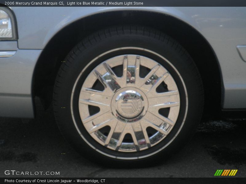 Light Ice Blue Metallic / Medium Light Stone 2006 Mercury Grand Marquis GS