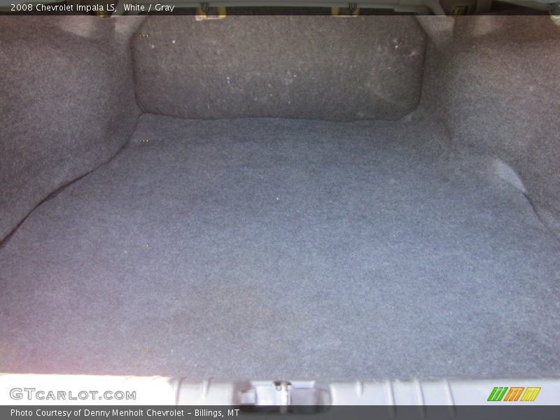 White / Gray 2008 Chevrolet Impala LS