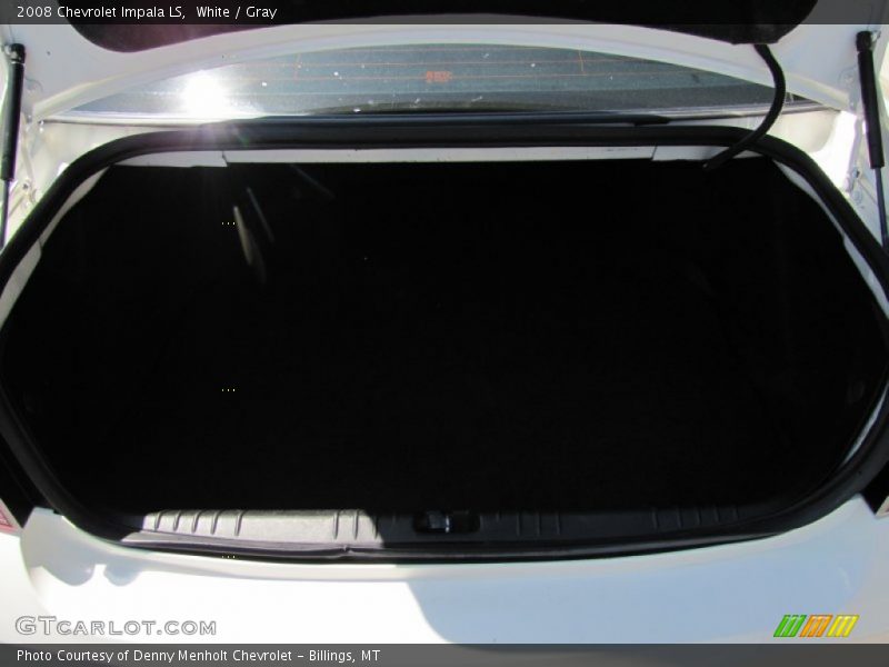 White / Gray 2008 Chevrolet Impala LS