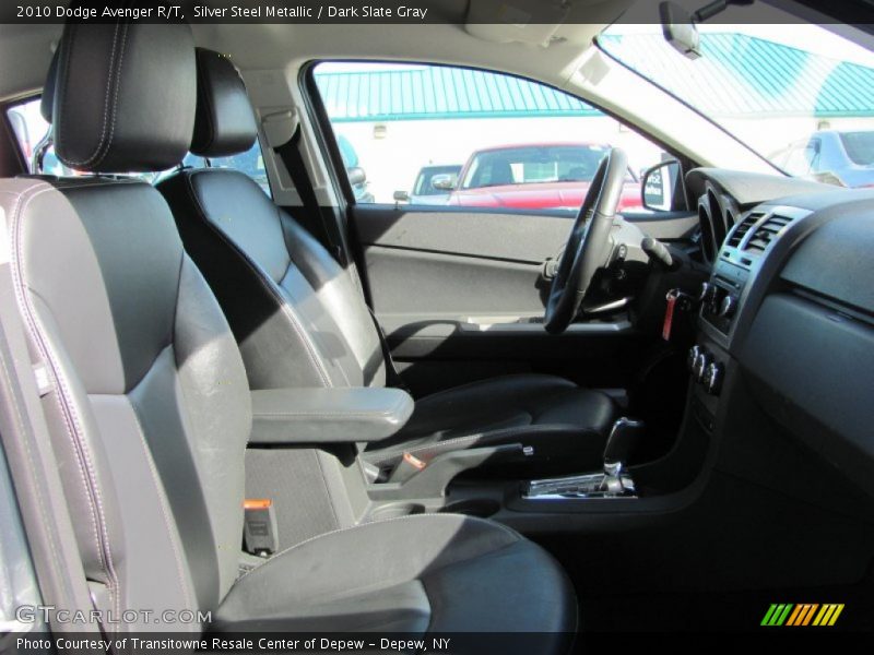 Silver Steel Metallic / Dark Slate Gray 2010 Dodge Avenger R/T