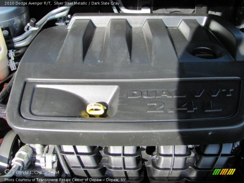 Silver Steel Metallic / Dark Slate Gray 2010 Dodge Avenger R/T