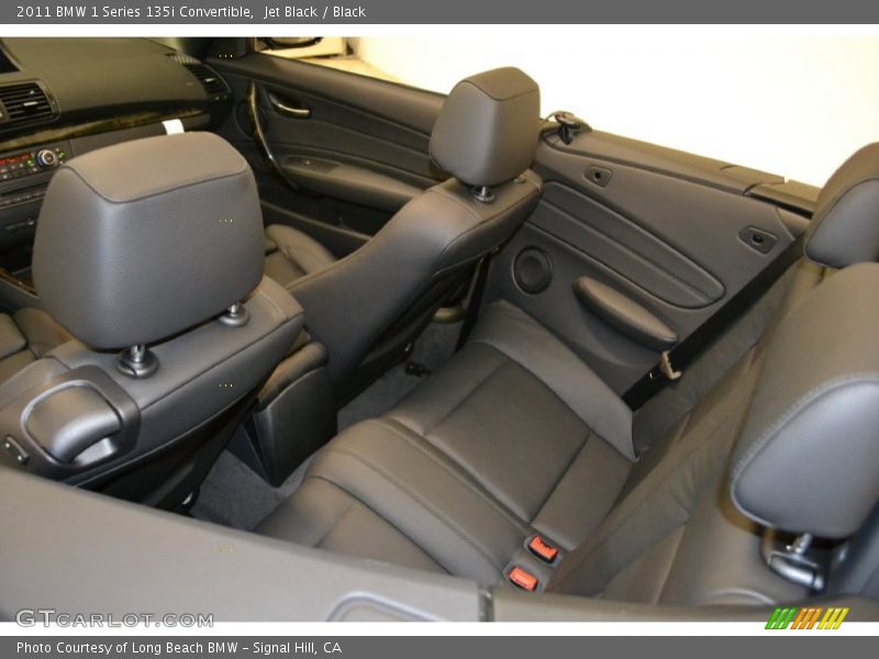 Jet Black / Black 2011 BMW 1 Series 135i Convertible