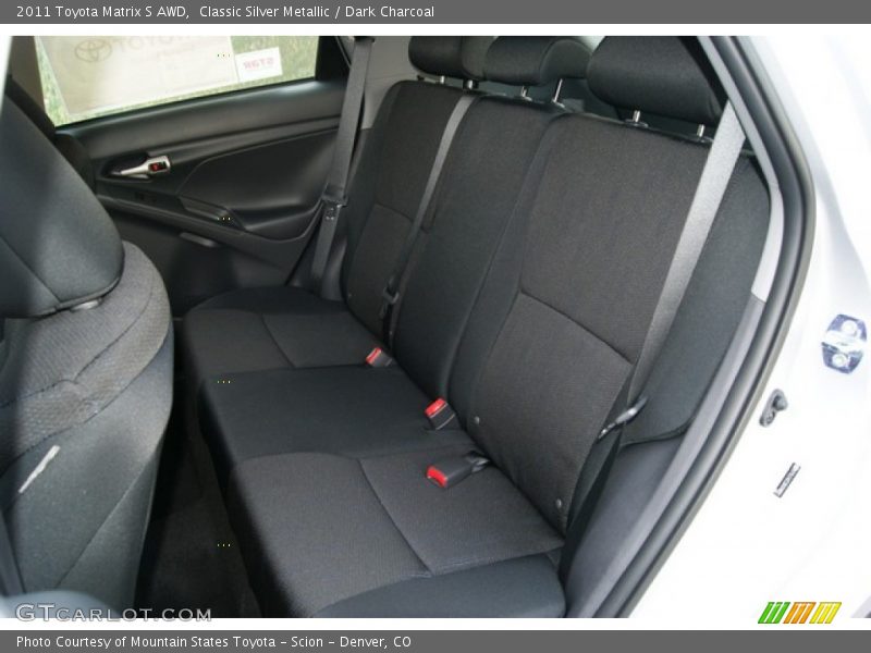  2011 Matrix S AWD Dark Charcoal Interior
