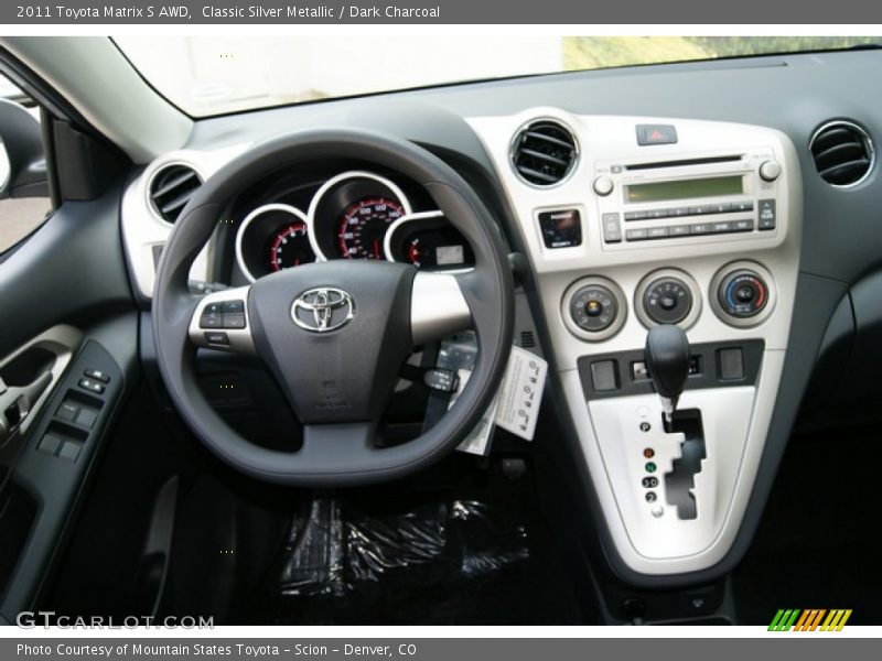 Dashboard of 2011 Matrix S AWD