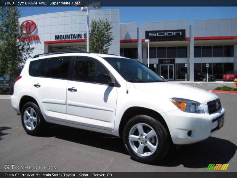 Super White / Ash 2008 Toyota RAV4 4WD