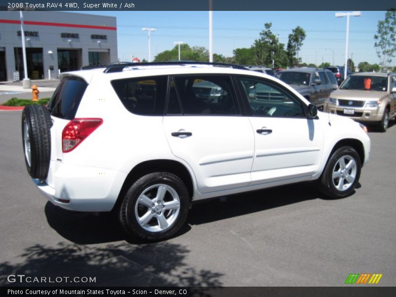 Super White / Ash 2008 Toyota RAV4 4WD