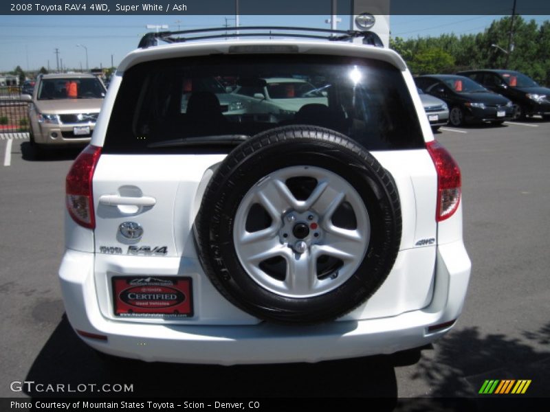 Super White / Ash 2008 Toyota RAV4 4WD