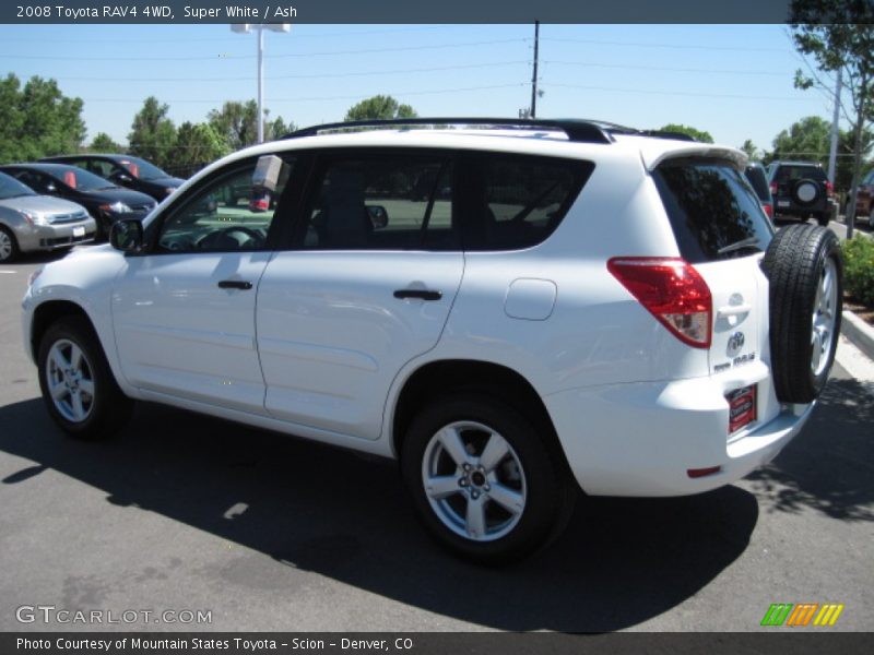 Super White / Ash 2008 Toyota RAV4 4WD