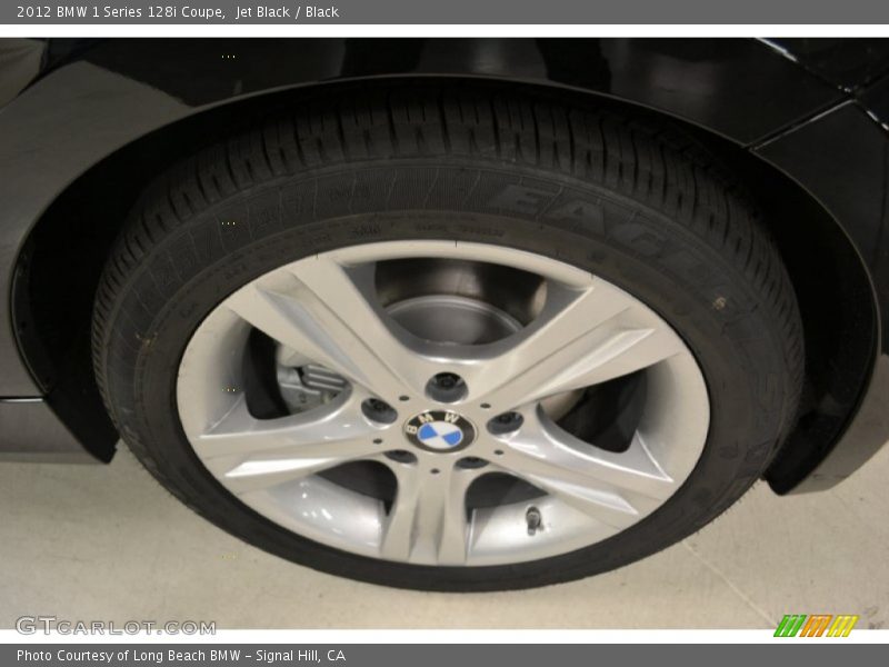 Jet Black / Black 2012 BMW 1 Series 128i Coupe