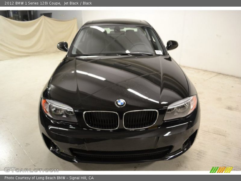 Jet Black / Black 2012 BMW 1 Series 128i Coupe