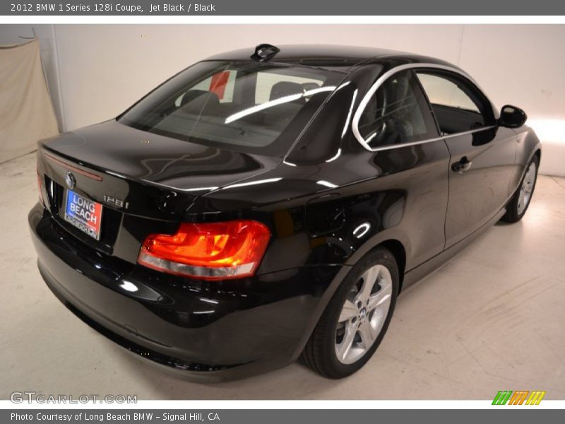 Jet Black / Black 2012 BMW 1 Series 128i Coupe