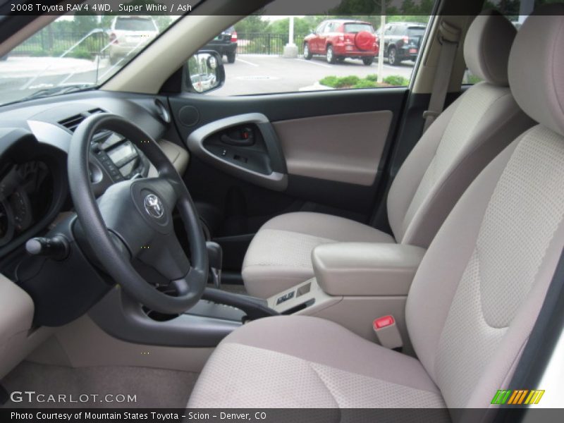 Super White / Ash 2008 Toyota RAV4 4WD