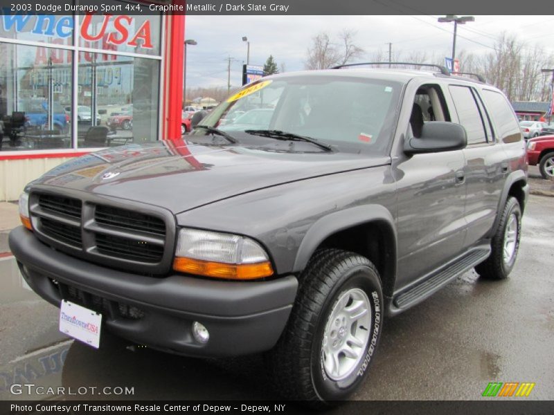 Graphite Metallic / Dark Slate Gray 2003 Dodge Durango Sport 4x4