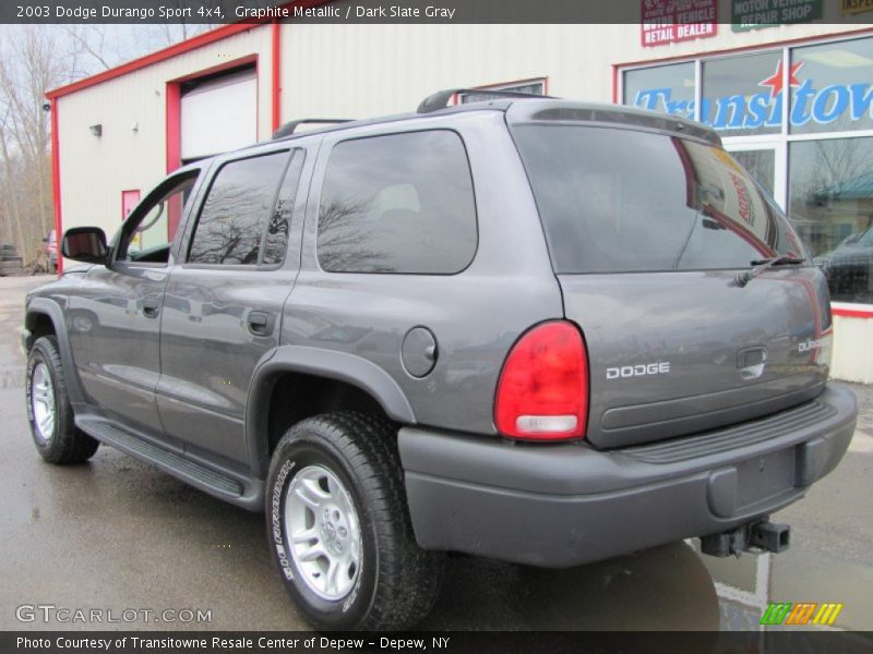 Graphite Metallic / Dark Slate Gray 2003 Dodge Durango Sport 4x4