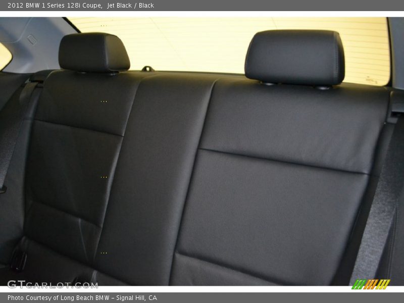 Jet Black / Black 2012 BMW 1 Series 128i Coupe