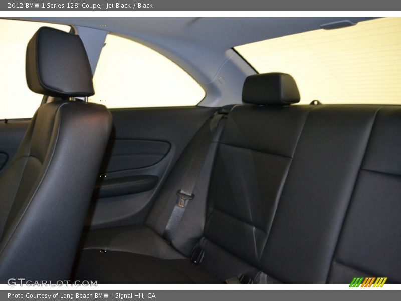 Jet Black / Black 2012 BMW 1 Series 128i Coupe