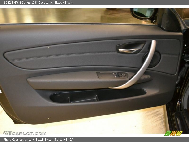 Jet Black / Black 2012 BMW 1 Series 128i Coupe