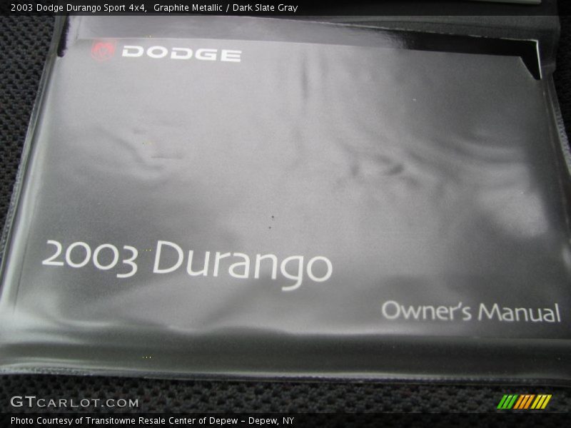 Graphite Metallic / Dark Slate Gray 2003 Dodge Durango Sport 4x4