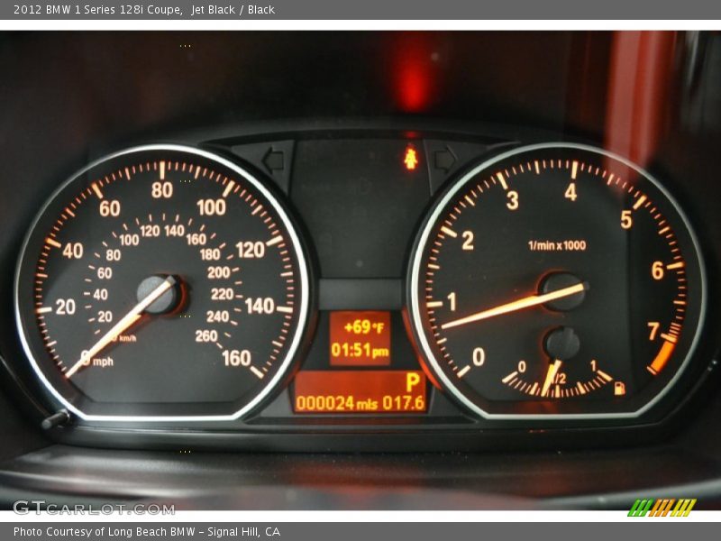  2012 1 Series 128i Coupe 128i Coupe Gauges