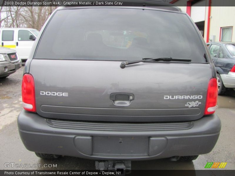 Graphite Metallic / Dark Slate Gray 2003 Dodge Durango Sport 4x4