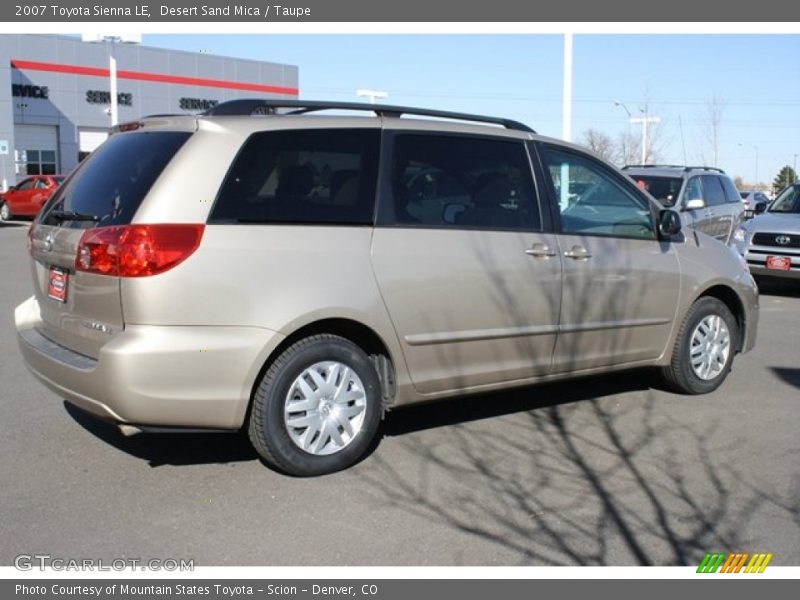 Desert Sand Mica / Taupe 2007 Toyota Sienna LE