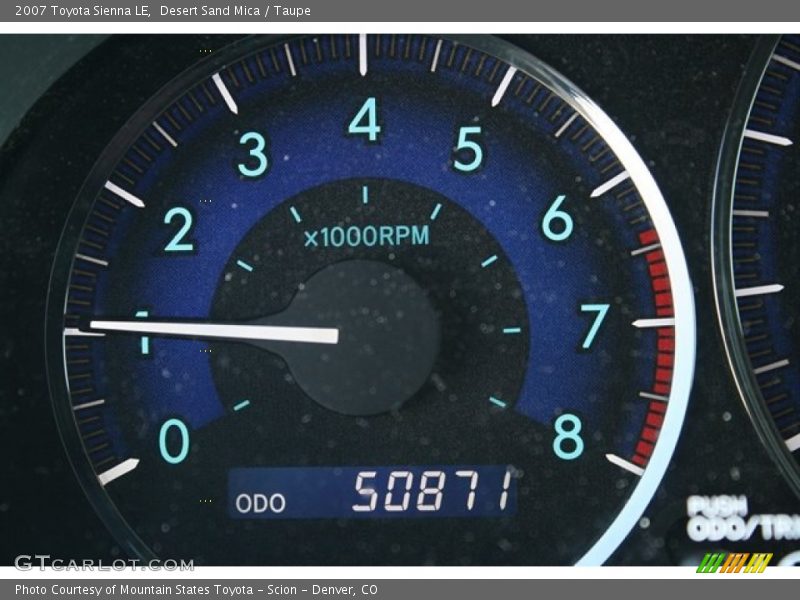 Desert Sand Mica / Taupe 2007 Toyota Sienna LE