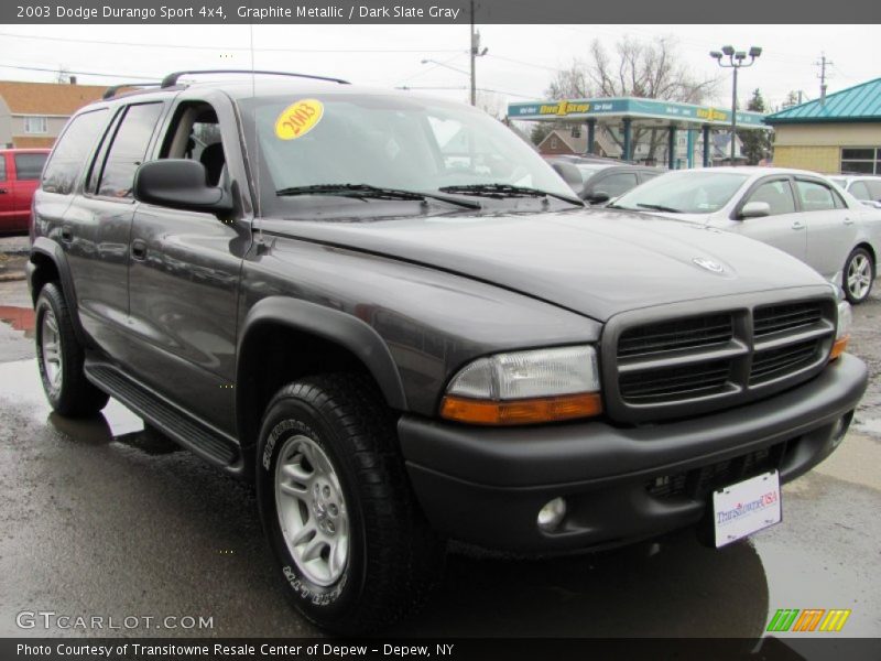 Graphite Metallic / Dark Slate Gray 2003 Dodge Durango Sport 4x4