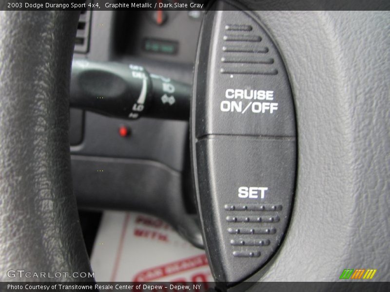 Graphite Metallic / Dark Slate Gray 2003 Dodge Durango Sport 4x4