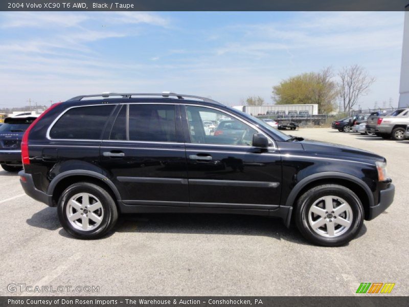 Black / Taupe 2004 Volvo XC90 T6 AWD