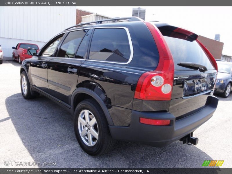 Black / Taupe 2004 Volvo XC90 T6 AWD