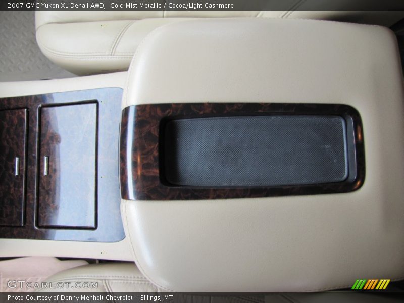 Gold Mist Metallic / Cocoa/Light Cashmere 2007 GMC Yukon XL Denali AWD