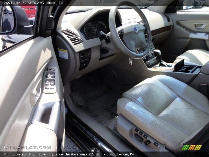 Black / Taupe 2004 Volvo XC90 T6 AWD