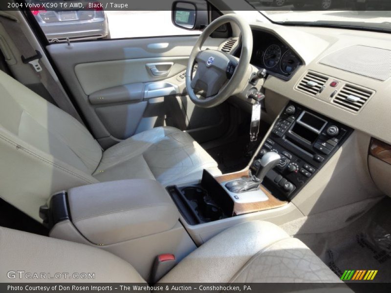 Black / Taupe 2004 Volvo XC90 T6 AWD