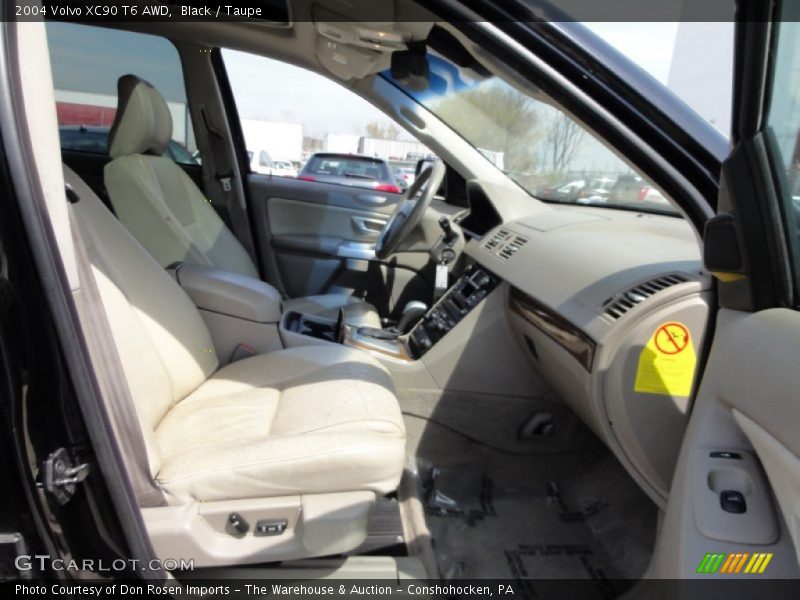 Black / Taupe 2004 Volvo XC90 T6 AWD